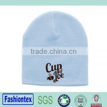 Super Stretch Embroidered Promotional Knit Beanie Caps