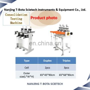 Mid pressure China consolidation apparatus Triplex consolidation testing machine