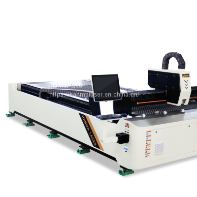 Guangzhou HANMA 1000w 1500w 2000w fiber laser metal cutting machinery with CE FDA