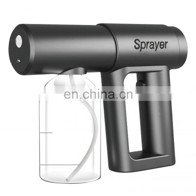 Blue Light disinfection spray Automatic Spray Gun Fogger Sprayer Machine Mist Electric Portable Wireless Nano Spray Gun
