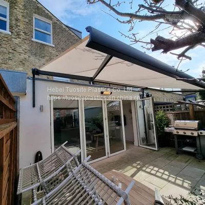 Waterproof Aluminum Folding Fabric Retractable Awning For Sale Fashion 8200 Full Cassette Window Awnings