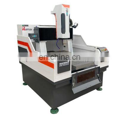 Remax-6060 metal mould cnc milling machine with 100mm/150mm rotary axis