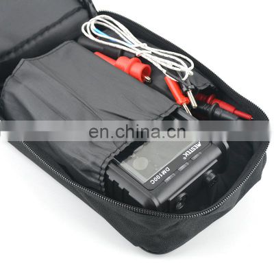Large Capacity Portable Digital Tool Zipper Multimeter Dustproof Thickening Storage Bag For DM100 Multimeter Cloth Tool Bag