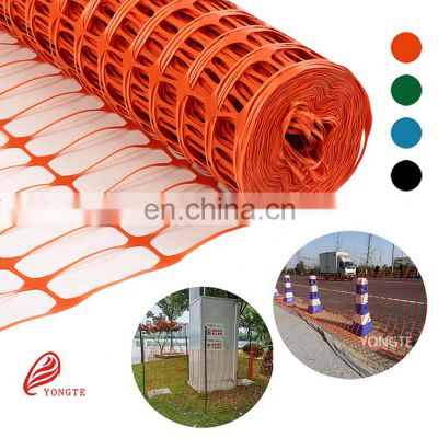 high visible orange traffic safety mesh barrier a cost-effective solution for roadway project