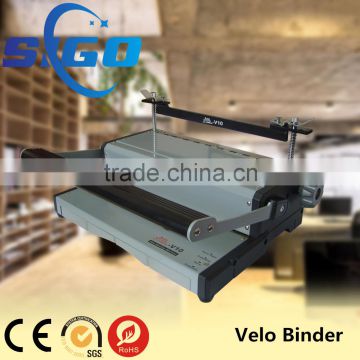 SG-V12 plastic coil binding machine paper binding machiine