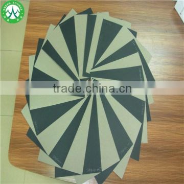 Good stiffness black paper with grey back factory in China