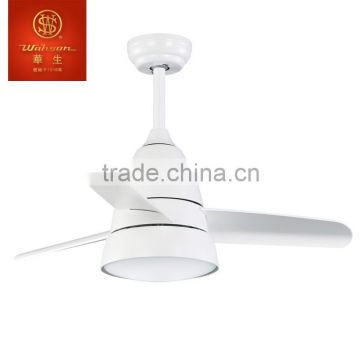 WAHSON brand 36 "3 white gum leaf 15W LED single lamp smally fan FZD-90-107(B)l dragonf