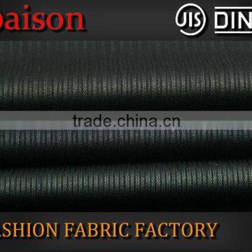 2015 HOT Plastic Polyester Viscose Stripe Fabric for Clothing