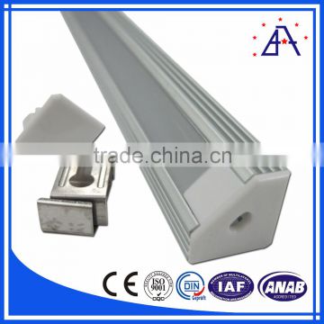 Customized aluminum led lighting profile of strip manufacturer