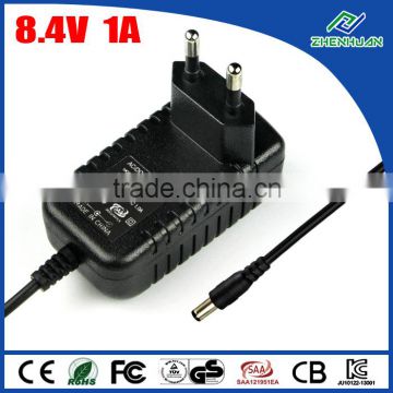 Power supply 8.4V 1A czjutai AC adaptors class 2