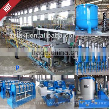 Newspaper recycling machinery for paper making production line