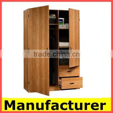 wholesale 2015 cheap modern melamine wooden bedroom wardrobe design                        
                                                Quality Choice