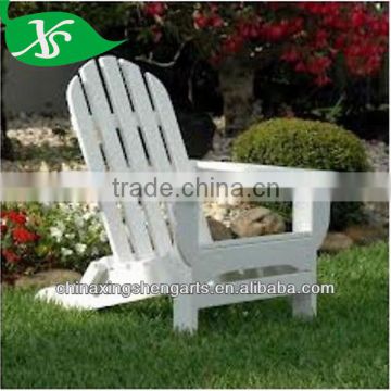 Hardwood Adirondack Chair - White Perfect for balcony BBQ area