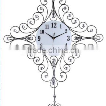 Factory directly hot sell cheap price gift pomotion decorative metal wall clock