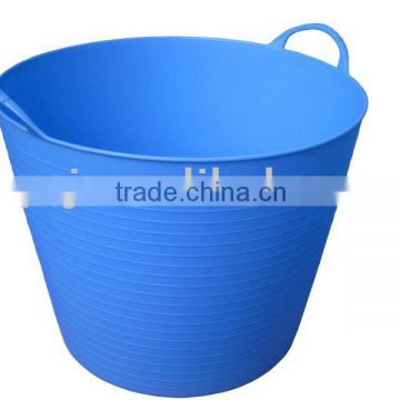 flexible garden buckets,colorful PE buckets,laundry basket,REACH