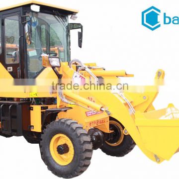 Mini tractor front muck loader