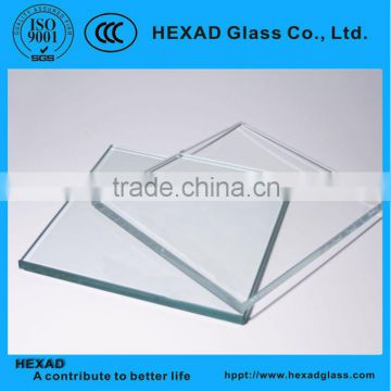 3mm-25mm thin ultra clear float glass or low iron tempered glass with high quality