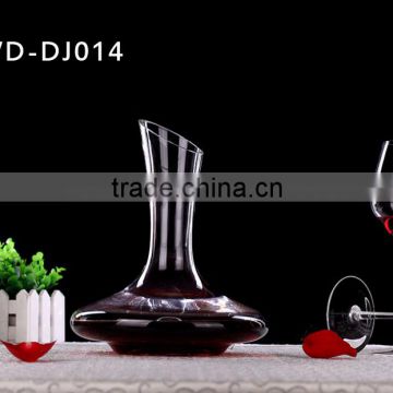 Hand Crafted Lead-free Fashion Clear Crystal Glass Wine Decanter
