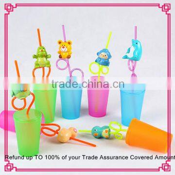 Hot selling plastic party straw durable drinking straw