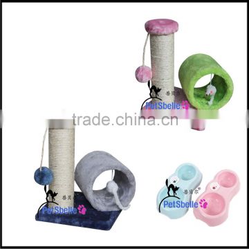 Pet products Small cat trees with balls