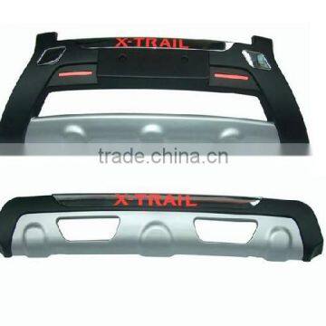 X-Trail front+rear buper guard D style, front+rear bumper guard for X-Trail210-2012