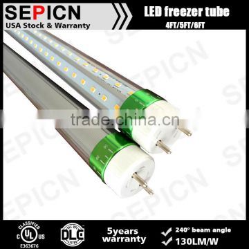 Allow low temperature 6ft double side freezer led light