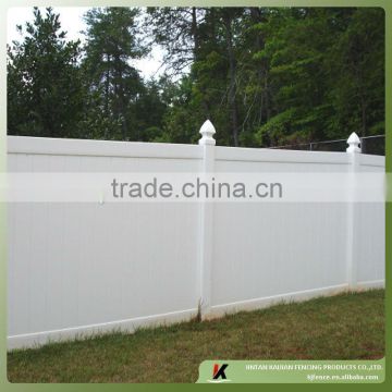 Strong UV protection American style vinyl privacy fence