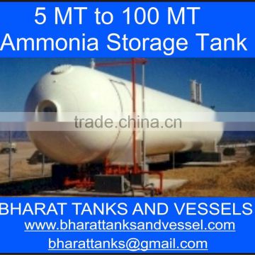 "5 MT to 100 MT Ammonia Storage Tank"