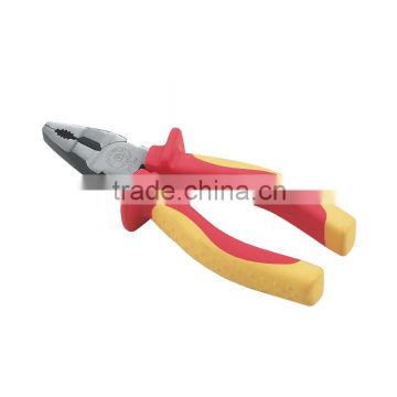 No 201346 Two colors TPR handle Lineman's cutting pliers