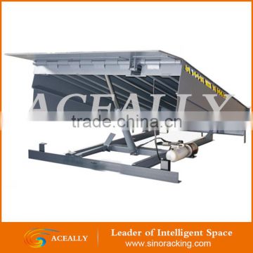 factory supply industry manual air powered edge lift hydraulic dock levelers