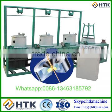 HTK Factory high quality high efficiency steel used wire drawing machine
