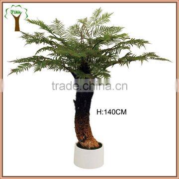 middle size artificial spinulose fern tree export sale