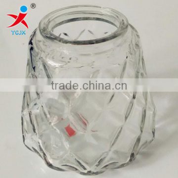 Manufacturers selling glass lamp shade Decorative pattern chimney abnormity lampshade lampshade can be customized glass handicra