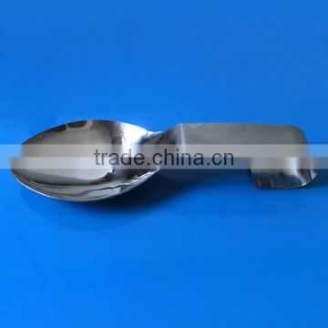 Kitchen basic tools stainless steel spoon rest