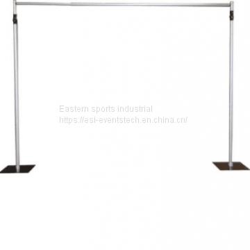 ESI Wholesale Used Adjustable Stands Poles System Circle Events Pipe And Drape Wedding Backdrop For Sale