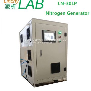 Online VOCs Analyzer Linchylab LN-30LP Laboratory Nitrogen gas generator manufacturer price for sale PSA Technology/Lab gas generator for Gas chromatograph/Lab nitrogen generator