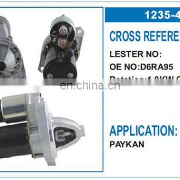 12v Starter Motor for PAYKAN 206 OEM D6RA95