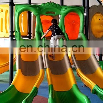 Attractive children outdoor playground plastic big slides  wholesale