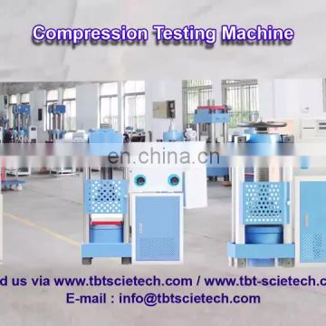 ASTM LCD Digital Display Hydraulic Automatic Press Machine Compression Testing Machine