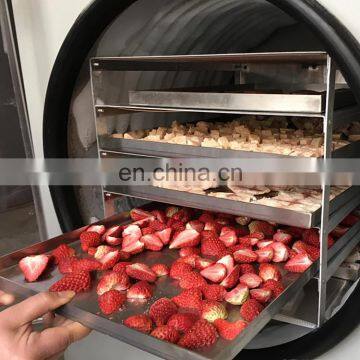 hot sale Vegetable Vacuum Freeze Drying Machine / Fruit Vacuum Freezer Dryer