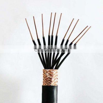 China copper conductor 6 core pvc coated control cable 0.5mm 0.75mm 1.5mm 2.5mm 4mm