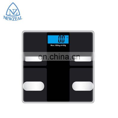 Large LCD Display BodyFat Scale Analyzer Digital Body Weight Bathroom Weighing Scale BMI Body Fat Scale