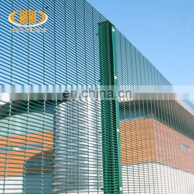 prison metal security clear view fence prices