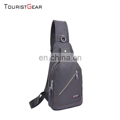 fashion  personalized chest bag men's sling bag waterproof single shoulder bag China manufacturers