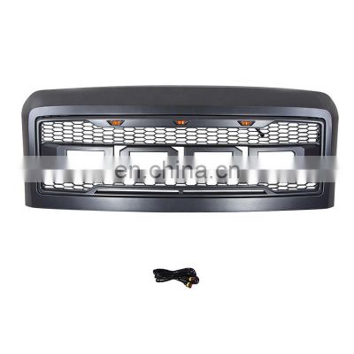 Car Body Parts Front Bumper Grill W Led Lights Auto Exterior Accessories fit for ford F250 2008 2009 2010 2011