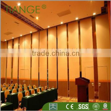 Space divide movable conference hall partition