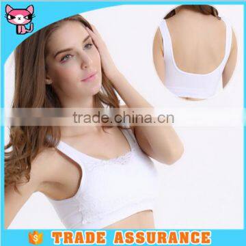 Spandex Full Cotton Sex Vest Sport Lace Bra