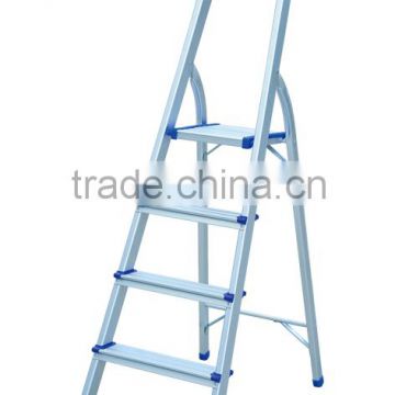4_step ladder Aluminium household ladder with handrails