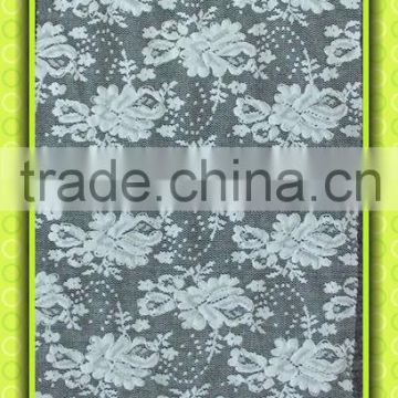Embroiedered Jaquared lace fabric CJ070C