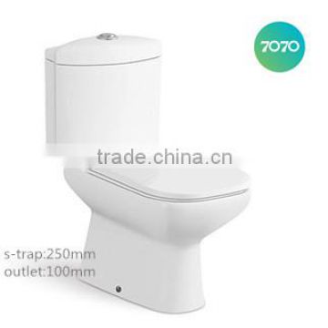 cheap chao zhou Washdown Two Piece S-trap big outlet toilets for sale 016